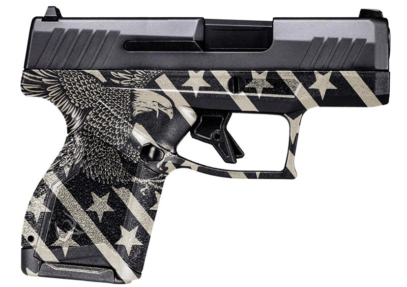 GX4 9MM BK EN05/BK 3" 2x11 EAGLE US FLAG