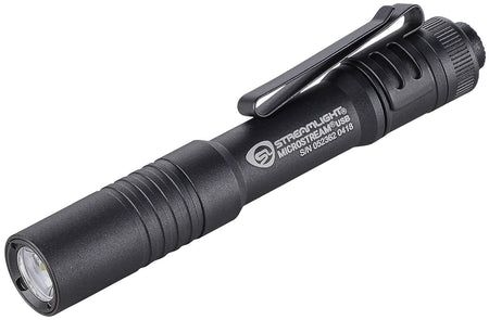 Streamlight 66601 MicroStream USB Black Compact Rechargeable Flashlight 250-Lumen White C4 LED