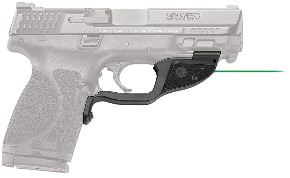 Crimson Trace Laserguard Green Laser Sight S&W M&P M2.0 Black Polymer