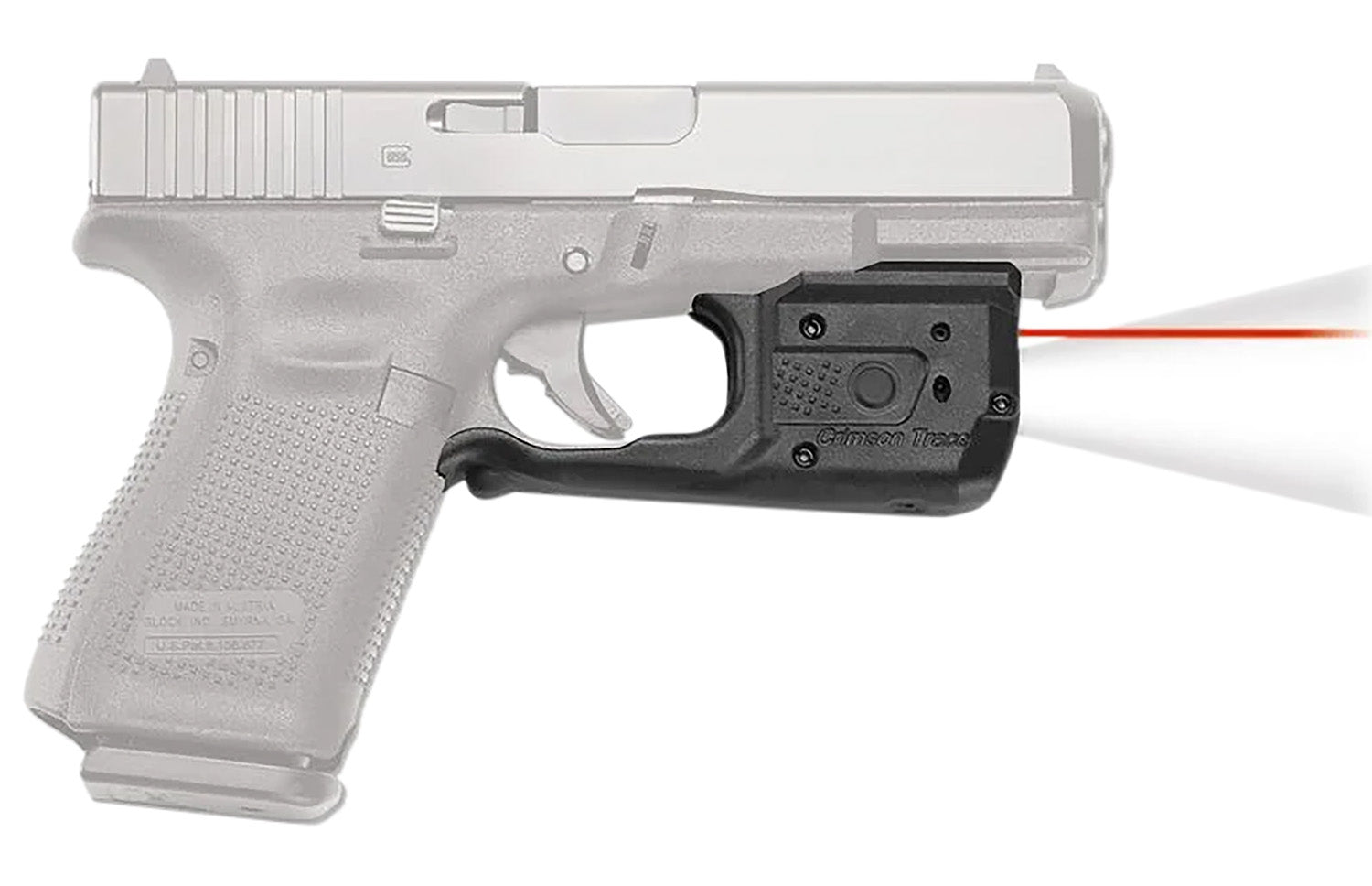 Crimson Trace 0169401 Red Laser White Light Laserguard Pro Glock
