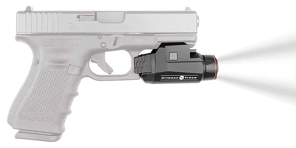 Crimson Trace Rail Master 110/420 Lumen Tactical Weapon Light with Picatinny Rail Attachment