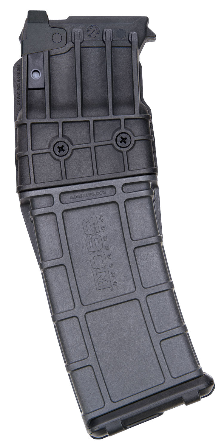 Mossberg 95139 590M Double Stack 12 Gauge 15rd Magazine Black Polymer 2.75" Shells