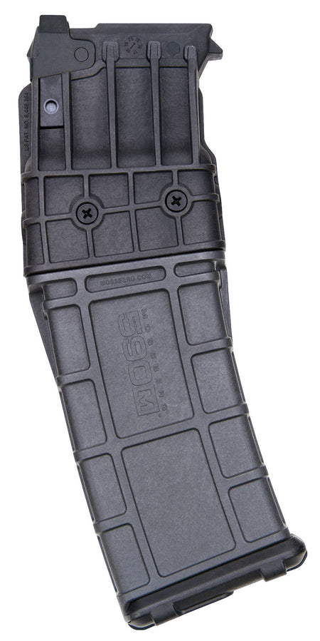 Mossberg 95139 590M Double Stack 12 Gauge 15rd Magazine Black Polymer 2.75" Shells