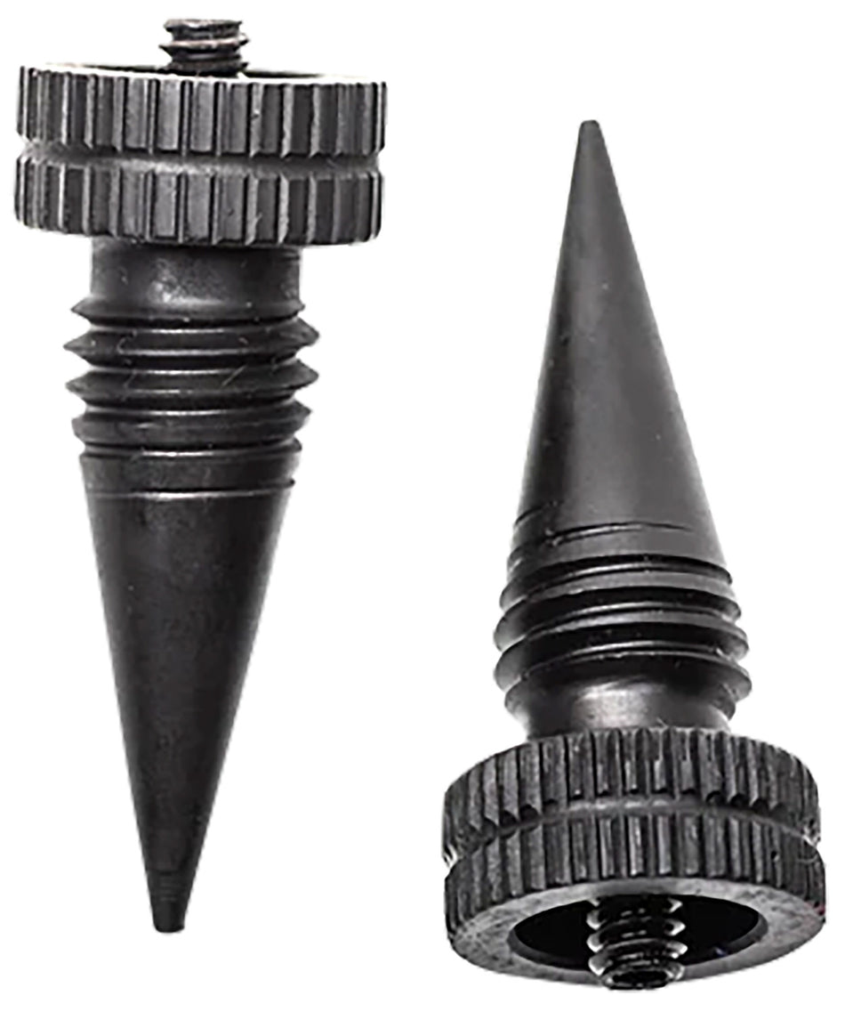 Accu-Tac LRS0200 LR-10 Bipod Replacement Spikes Black Oxide Aluminum