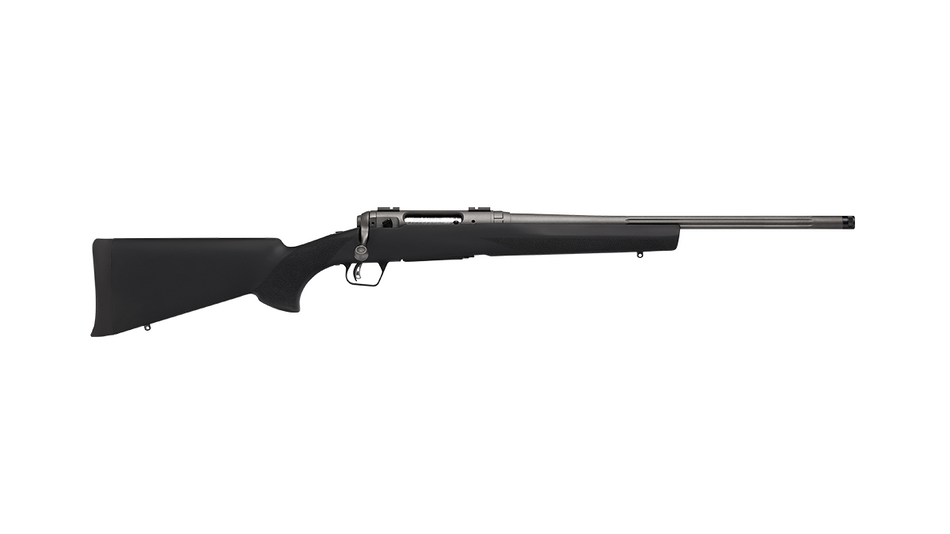 Savage Arms 33008 110 Trail Hunter Lite V2 Full Size 308 Win 4+1 20" Black Fluted Barrel, Black Carbon Steel Drilled & Tapped Receiver, Black Hogue OverMolded Synthetic Stock, Right Hand