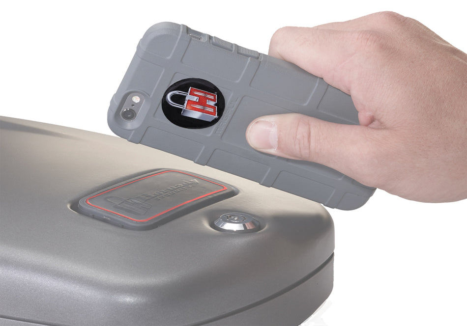 Hornady 98168 Rapid Safe RFID Replacement Sticker Black Programmable Adhesive