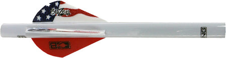 Bohning Blazer Arrow Wrap True Fletch American Flag 6pk