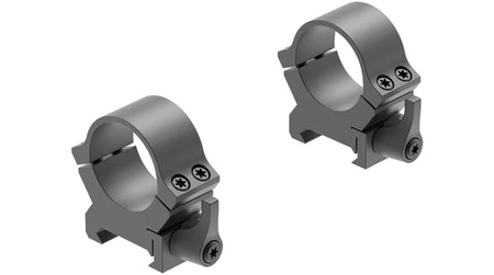 Leupold 174068 QRW2 Matte Black 1-Inch Medium Scope Ring Set Cross-Slot