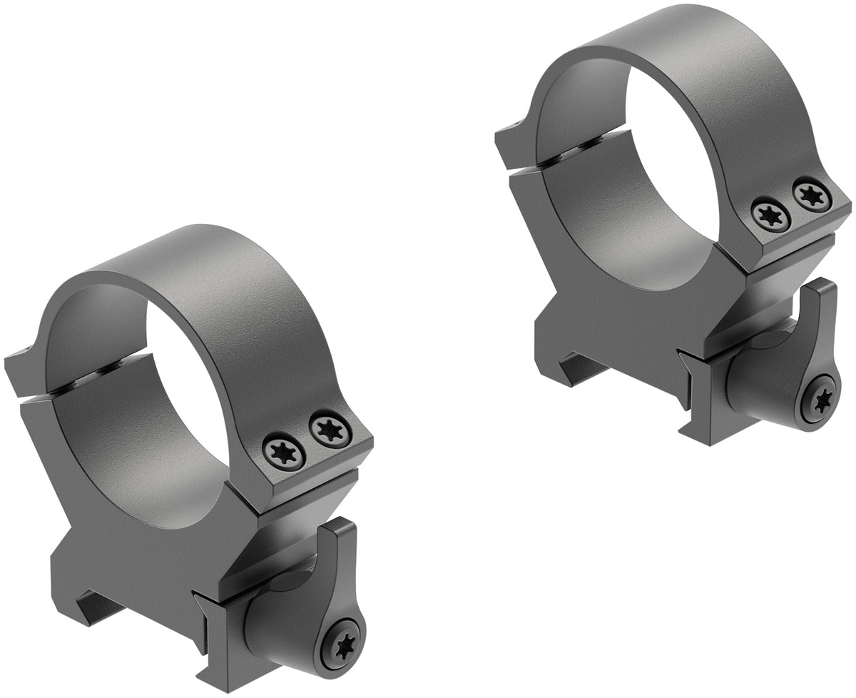 Leupold 174078 QRW2 Matte Black Steel 30mm Tube High QR Scope Rings Picatinny/Weaver