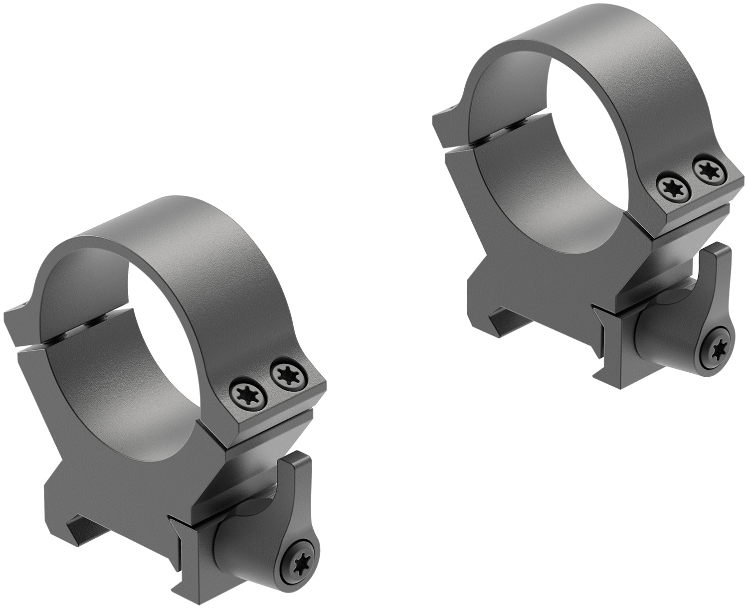 Leupold 174078 QRW2 Matte Black Steel 30mm Tube High QR Scope Rings Picatinny/Weaver