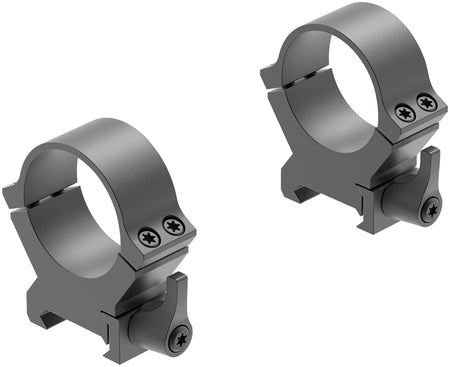 Leupold 174078 QRW2 Matte Black Steel 30mm Tube High QR Scope Rings Picatinny/Weaver