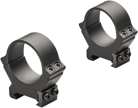 Leupold 174084 PRW2 Matte Black 30mm Medium Scope Ring Set Cross-Slot