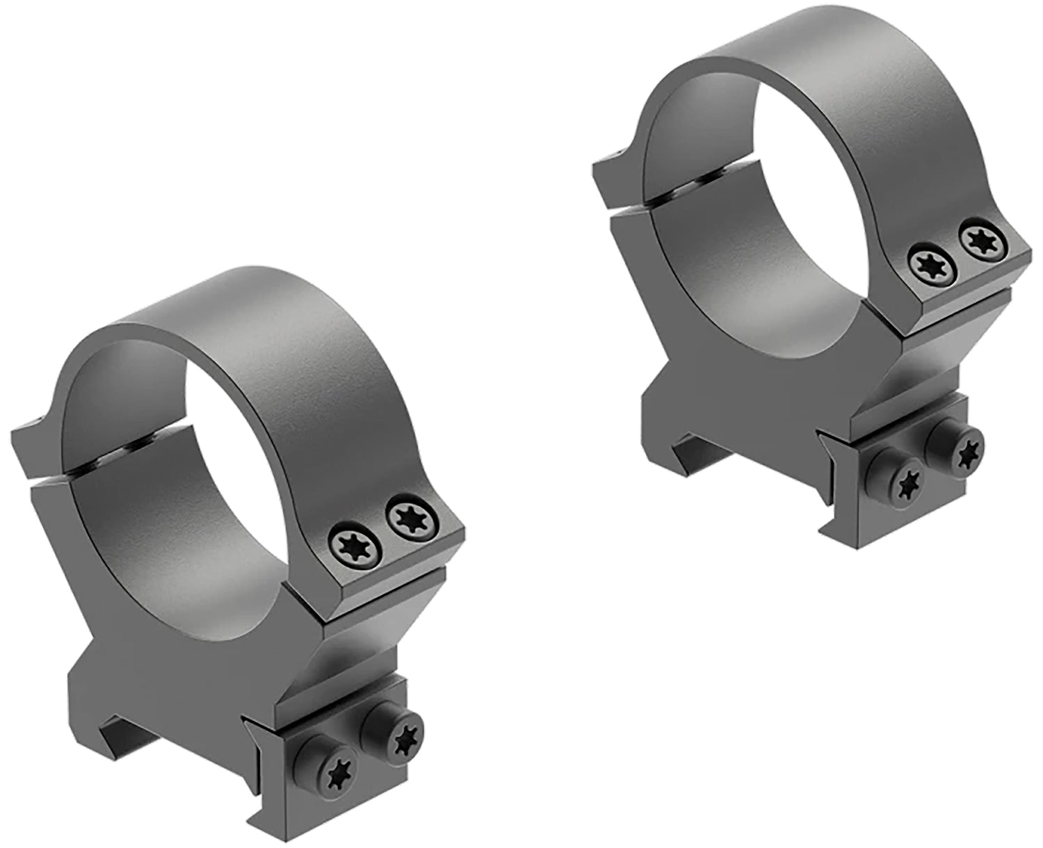 Leupold 174085 PRW2 Matte Black 30mm High Scope Ring Set Cross-Slot