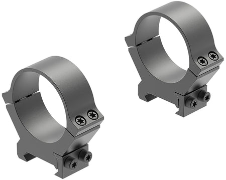 Leupold 174086 PRW2 34mm Medium Cross-Slot Riflescope Ring Set Matte Black