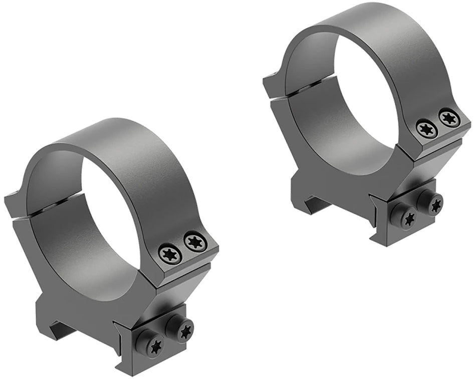 Leupold 174086 PRW2 34mm Medium Cross-Slot Riflescope Ring Set Matte Black