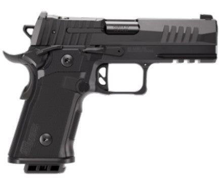 Sig Sauer 211CA9GT410 P211 GT4 Carry Frame 9mm Luger 10+1 4.20" Black Barrel, Black Nitron Stainless Steel Optic Ready/Serrated Slide & Stainless Steel Frame w/Beavertail & Picatinny Rail, G10 Grip Pa