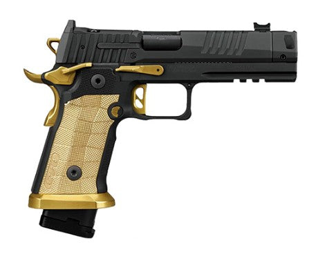 Sig Sauer 211F-9-GTO-SC P211 GTO Spectre Comp Full Size 9mm Luger 23+1 4.40" Black Bull Barrel w/MACH3D Compensator, Black Nitron Stainless Steel Optic Ready/Serrated Slide & Frame w/Picatinny Rail, C