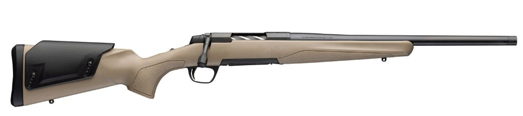 Browning 036119218 X-Bolt 2 Western Hunter Special LR 308 Win 4+1 18" Matte Blued Steel Threaded Barrel, Drilled & Tapped Receiver, Flat Dark Earth Adj Comb Synthetic Stock