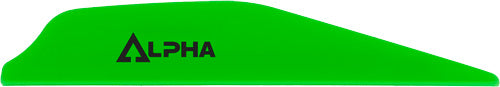 Bohning Alpha AR 1250 Neon Green Fletching Vane 2.8" 36PK