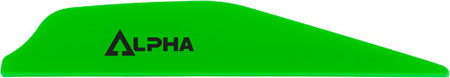 Bohning Alpha AR 1250 Neon Green Fletching Vane 2.8" 36PK