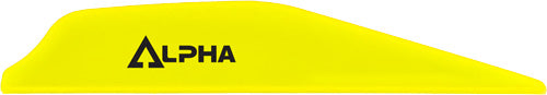 Bohning Alpha AR 1250 Neon Yellow Fletching Vane 2.8" 36PK