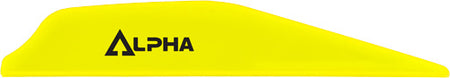 Bohning Alpha AR 1250 Neon Yellow Fletching Vane 2.8" 36PK
