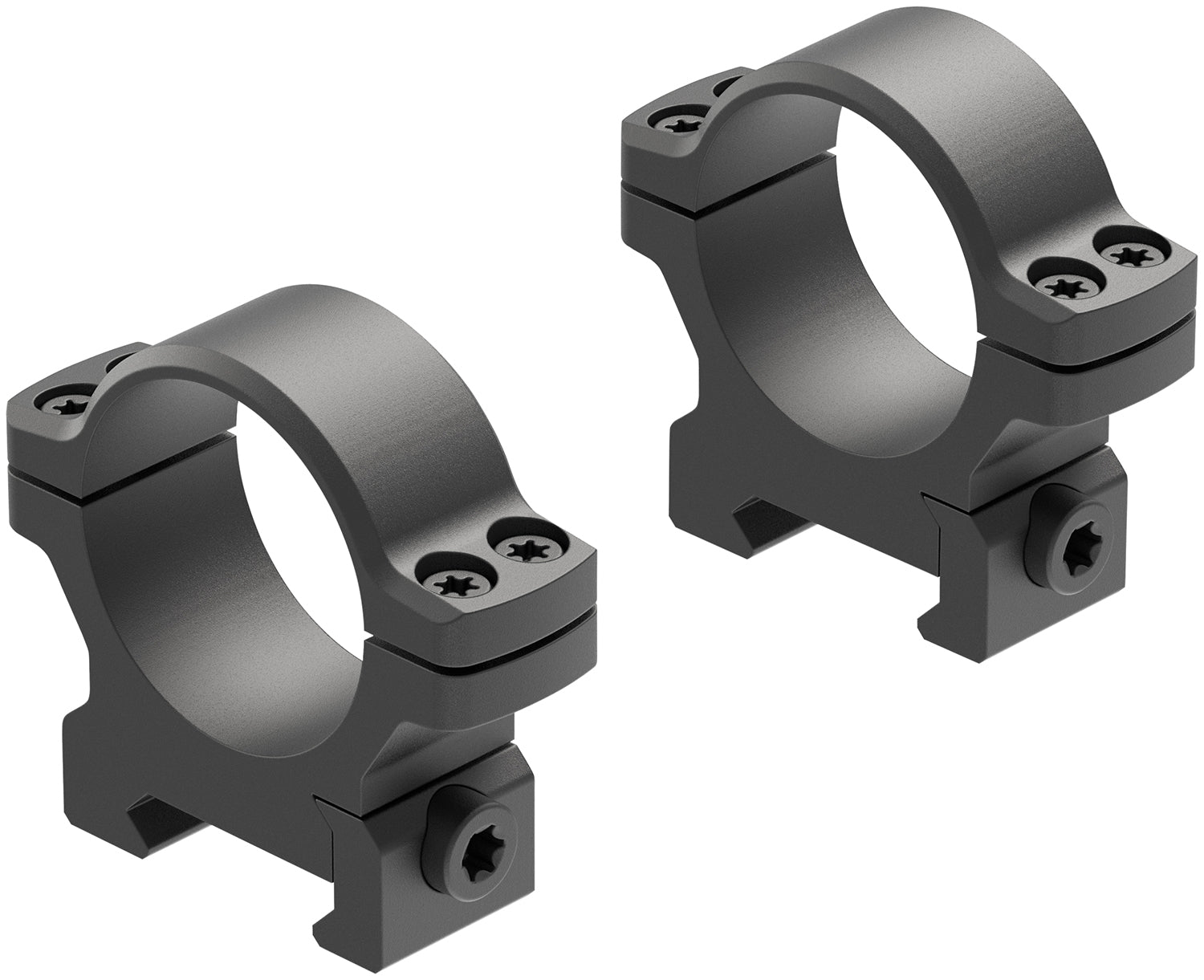 Leupold 175119 BackCountry 30mm Low Cross-Slot Riflescope Ring Set Matte Black