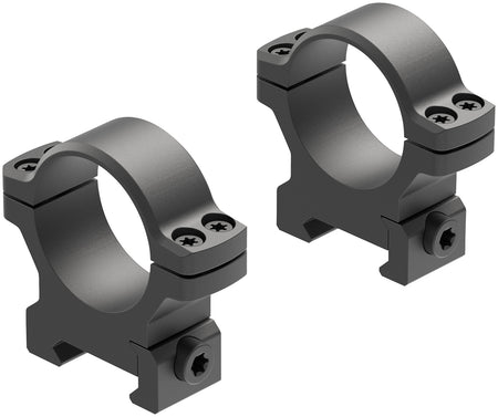 Leupold 175120 BackCountry 30mm Medium Cross-Slot Riflescope Ring Set Matte Black