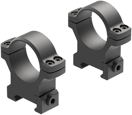 Leupold 175121 BackCountry 30mm High Cross-Slot Riflescope Ring Set Matte Black