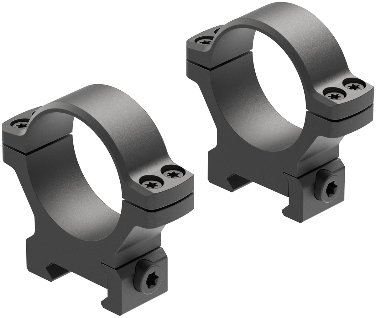 Leupold 175122 BackCountry 34mm High Riflescope Ring Set Matte Black