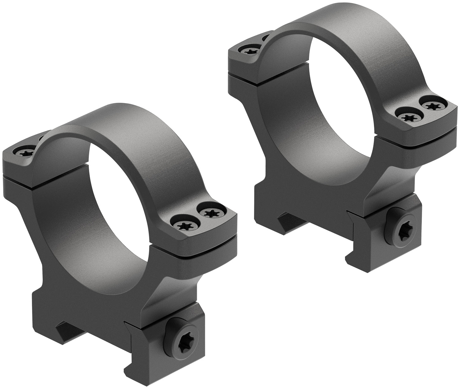 Leupold 175122 BackCountry 34mm High Riflescope Ring Set Matte Black