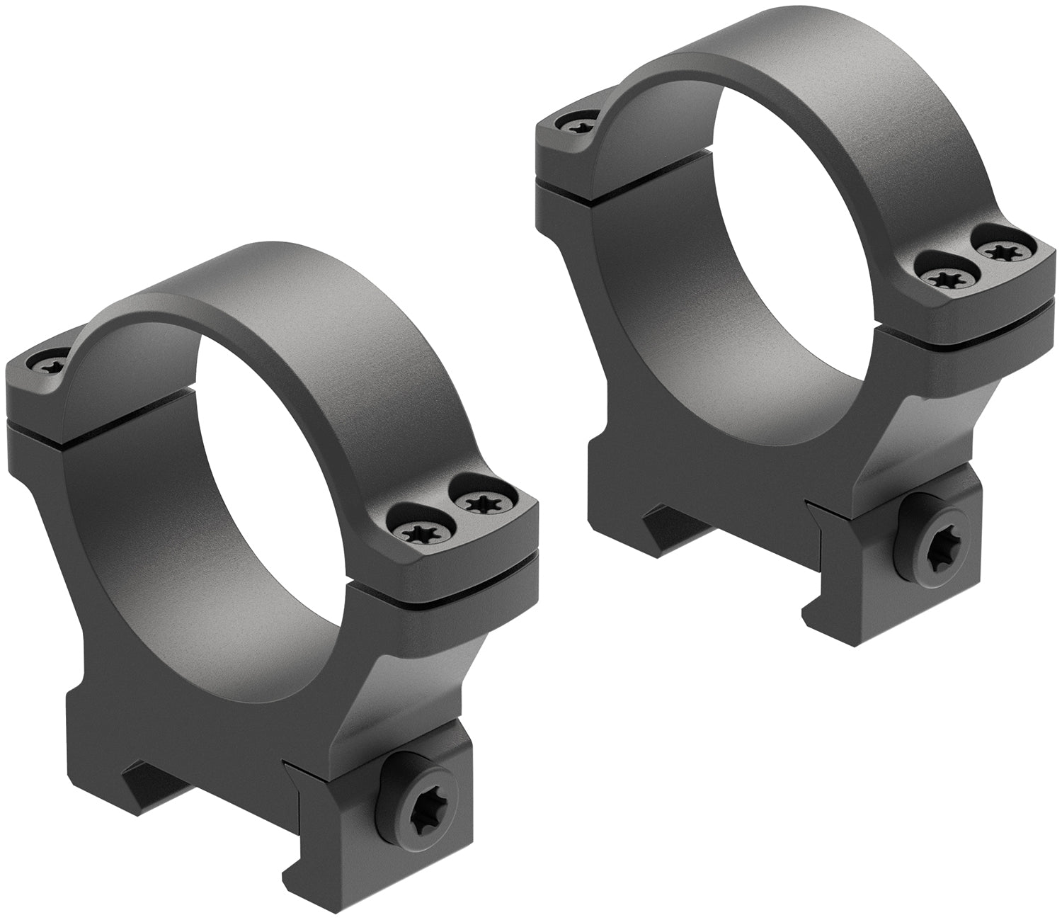 Leupold 175123 BackCountry 35mm High Cross-Slot Riflescope Ring Set Matte Black
