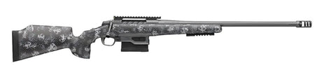 Browning 0360812005 X-Bolt 2 Pro LR SPR 25 Creedmoor 6+1 18" Carbon Gray Cerakote Spiral Fluted Threaded Barrel & Steel Picatinny Rail Receiver, Picatinny Rail Forend, Urban Carbon Ambush McMillan Gam