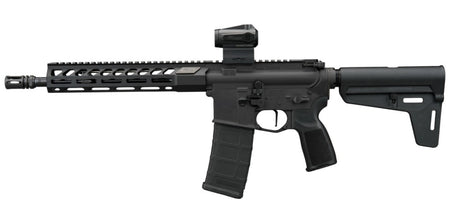 Sig Sauer RM400556N11BFORGE M400 Forge 5.56 NATO 30+1 11.50" Black Anodized Alloy Receiver w/Picatinny Rail, Black Polymer Magpul BSL Arm Brace, Black Polymer Grip, Sig ROMEO MSR Gen II Red Dot