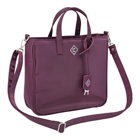 Girls With Guns Concealed Carry Adventure Crossbody Purse Lockable Plum