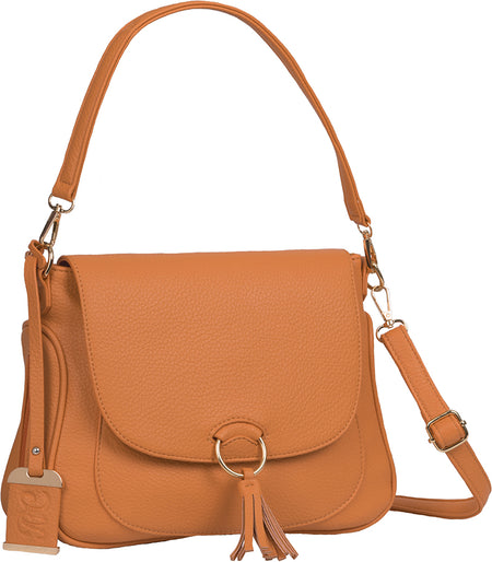 Bulldog BDP-077 Hobo Cross Body Concealed Carry Purse Holster Autumn Orange