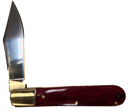 Kershaw Culpepper Knife Red Bone Handle Satin Polished Blades