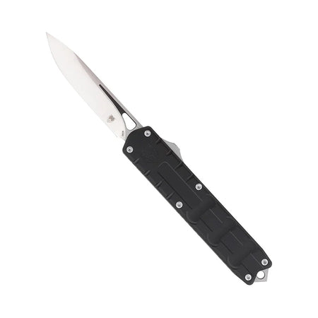 CobraTec Large Enforcer Black M390 Drop Point OTF Knife