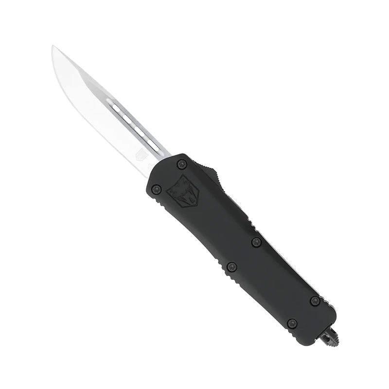 CobraTec Medium FS-3 Black D2 Steel OTF Automatic Knife