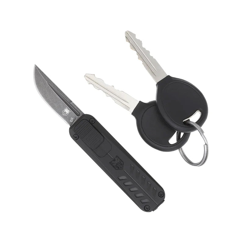 CobraTec California Legal 928 SB OTF Knife Black 1.75"