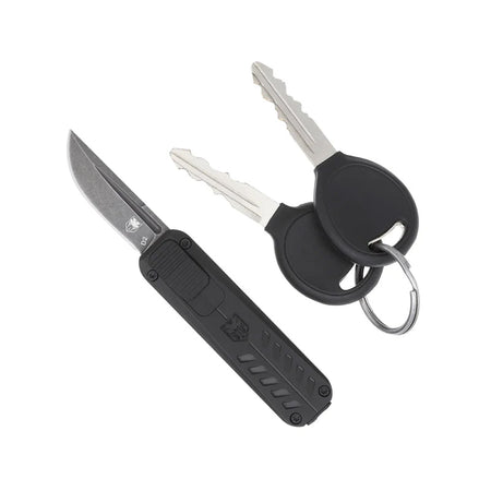CobraTec California Legal 928 SB OTF Knife Black 1.75"