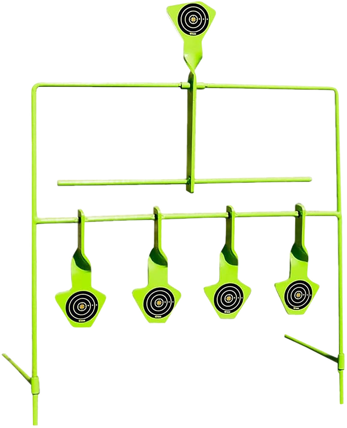 SME SMEST22RES Self-Resetting Rimfire Target Pistol/Rifle Black/Green Steel