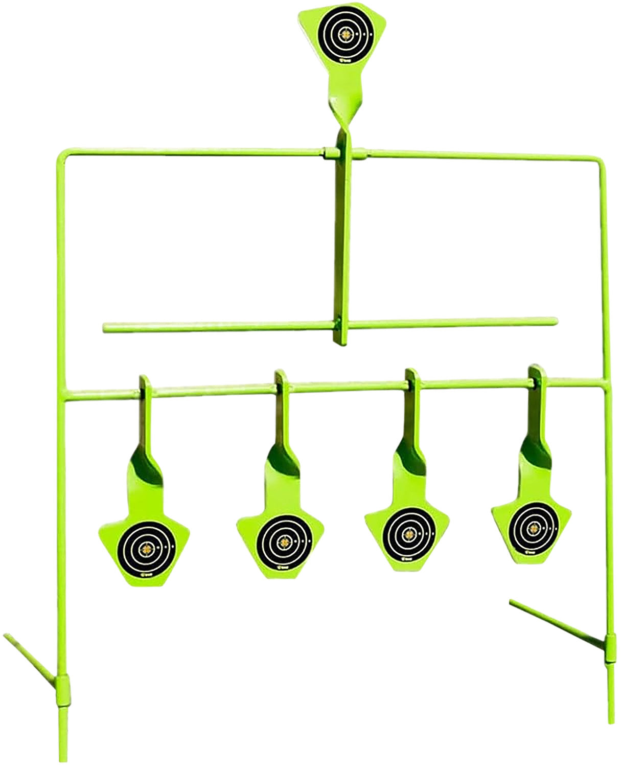 SME SMEST22RES Self-Resetting Rimfire Target Pistol/Rifle Black/Green Steel