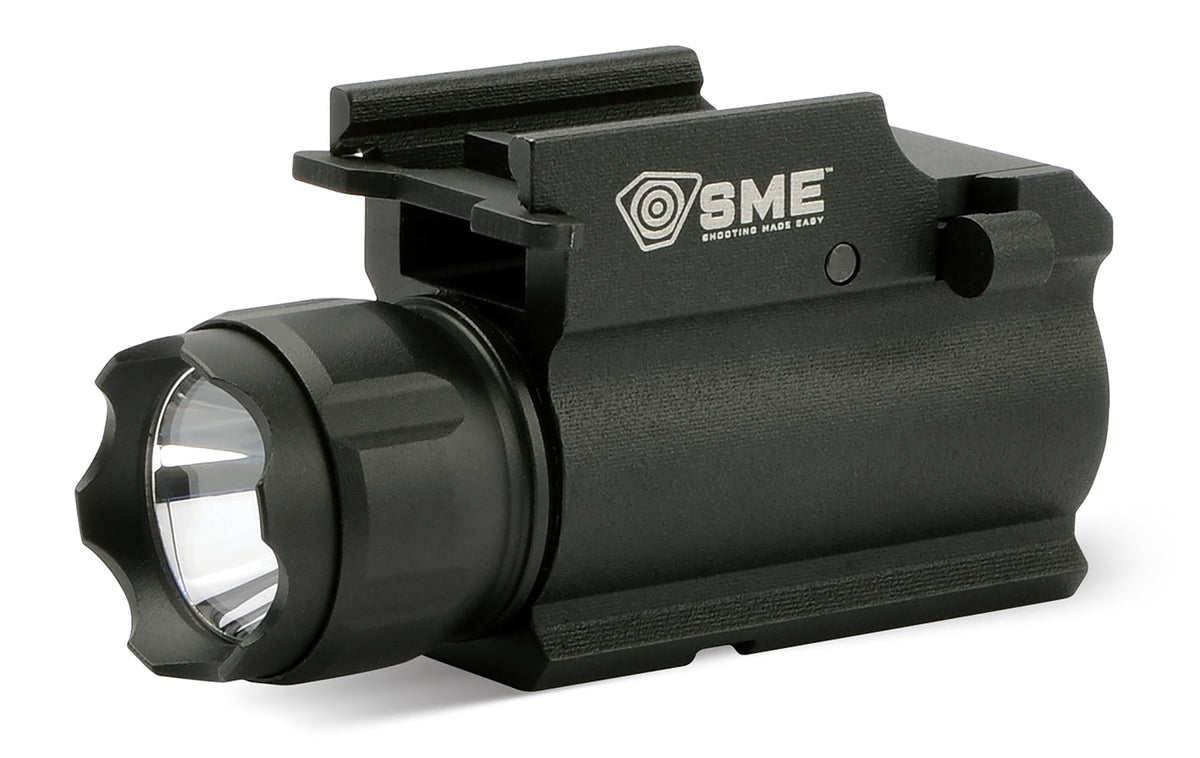 SME SMEWL 250 Lumen Rail Mounted Pistol Weapon Light Black Aluminum