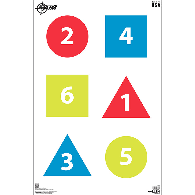 Allen Company EZ Aim Command Shooting Target 23"x35" (50-Pack)