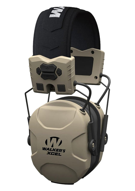 Walker's GWPXSEM XCEL 100 26 dB Advanced Digital Over-the-Head Earmuff Gray/Black Polymer