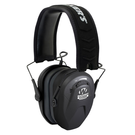 Walker's GWPCRSEM Razor Compact 23 dB Electronic Over-the-Head Earmuff Black Polymer Youth/Women