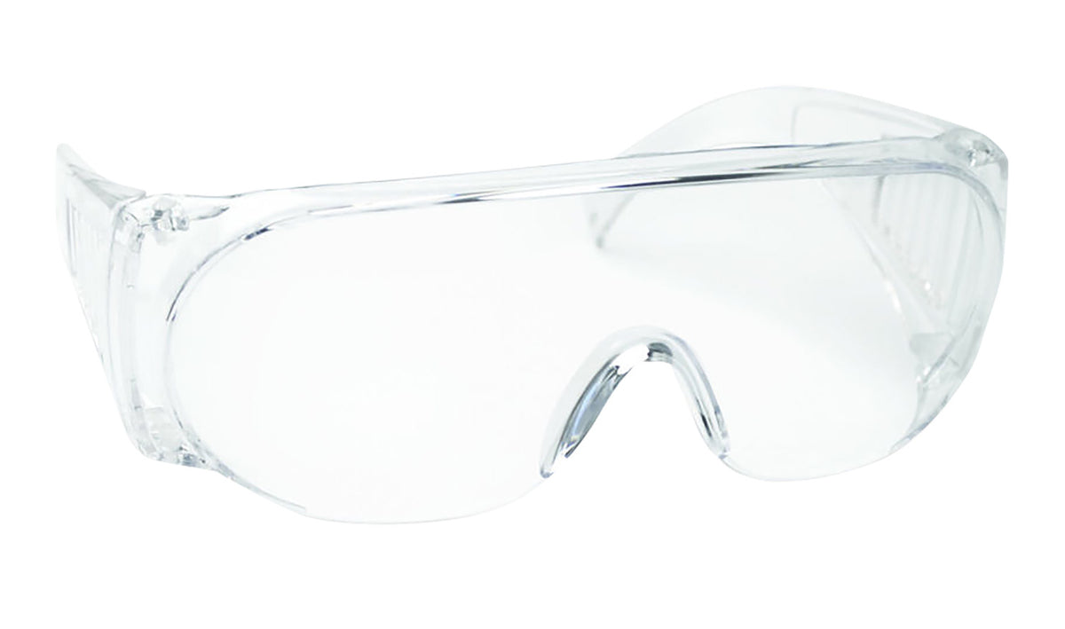 Walker's GWPFCSGLCLR Full Coverage Adult Eye Protection Clear Lens Clear Polycarbonate Frame