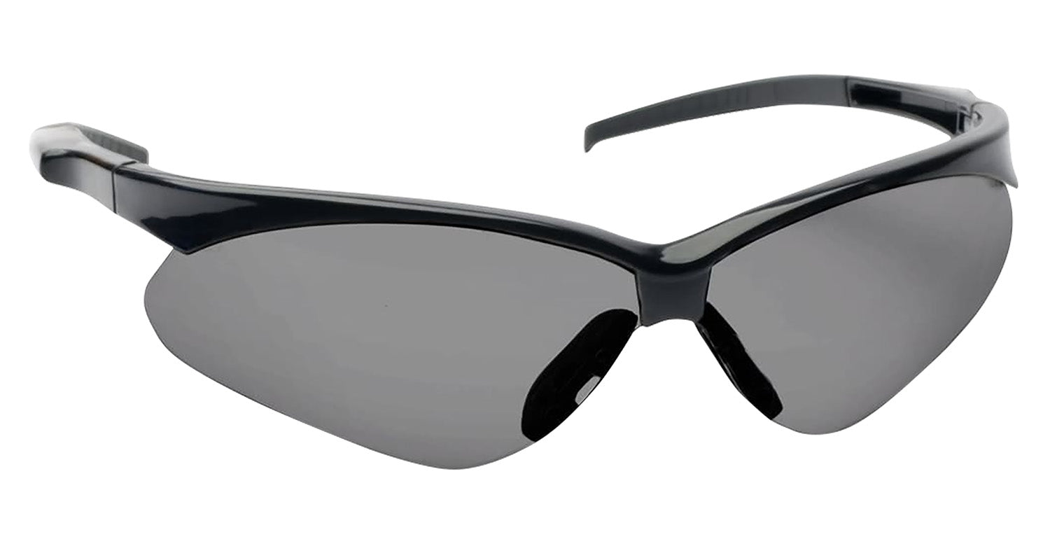 Walker's Crosshair Adult Sport Glasses - Smoke Gray Lens with Black Frame