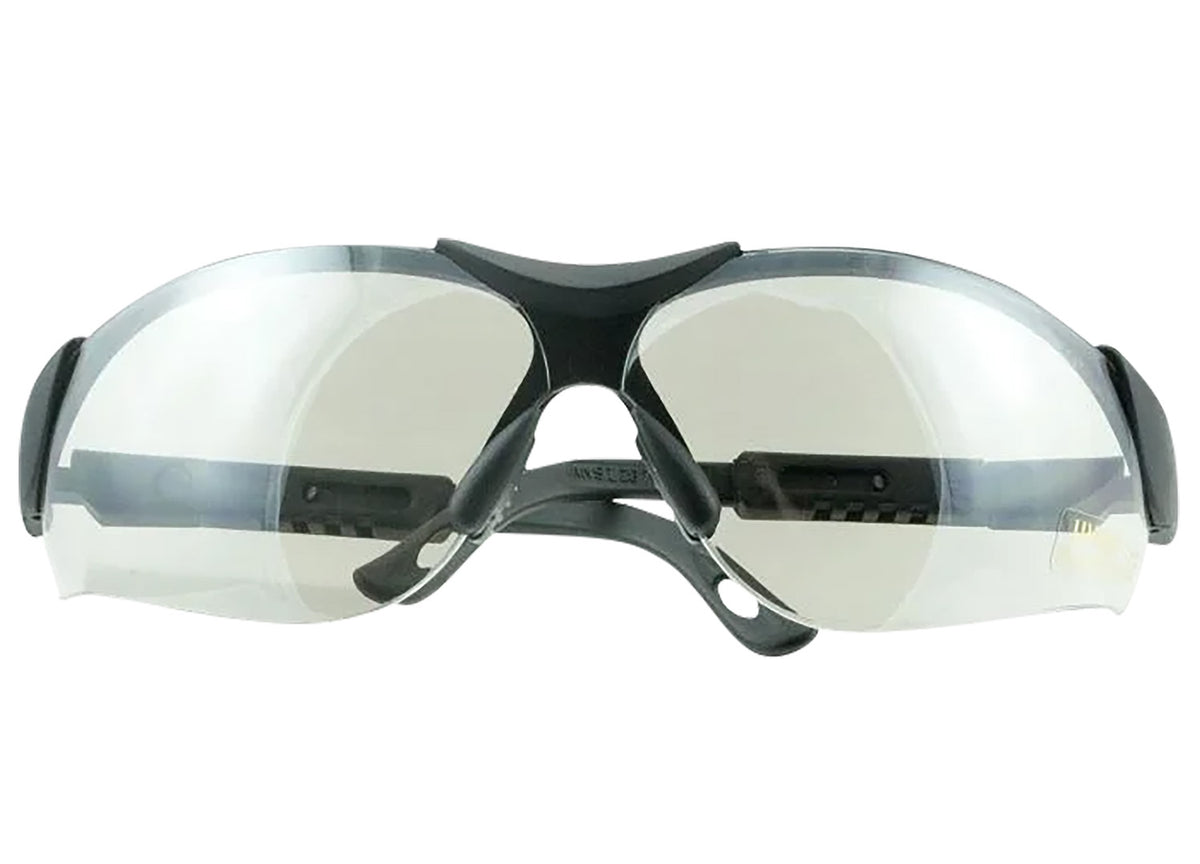 Walker's Elite Adult Sport Glasses - Clear Lens with Adjustable Black Frame
